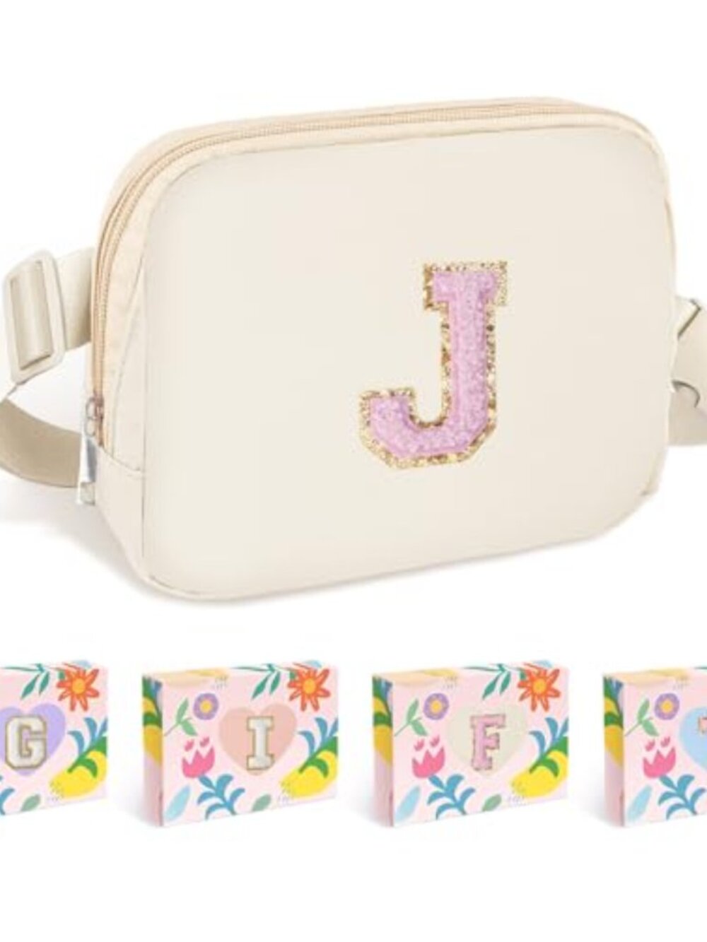 Nylon Water Resistant Fanny Pack Belt Bag Adjustable Strap Crossbody Travel